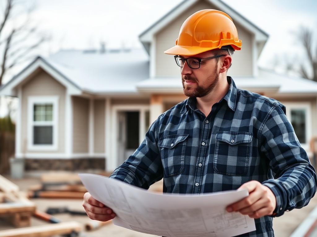 Contracting professional at work